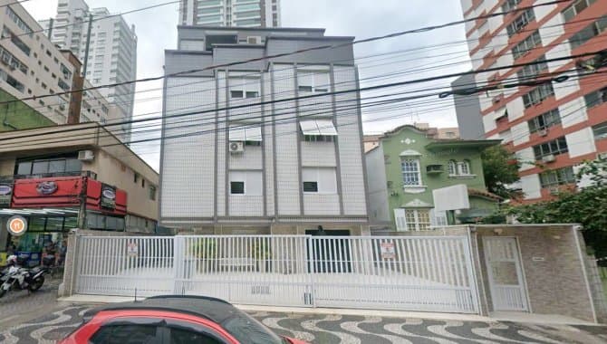 Foto 1 de 7: Apartamento em leilão em Santos - SP, bairro Pompéia — Apartamento no Litoral 93 m² (01 Vaga) - Pompéia - Santos - SP