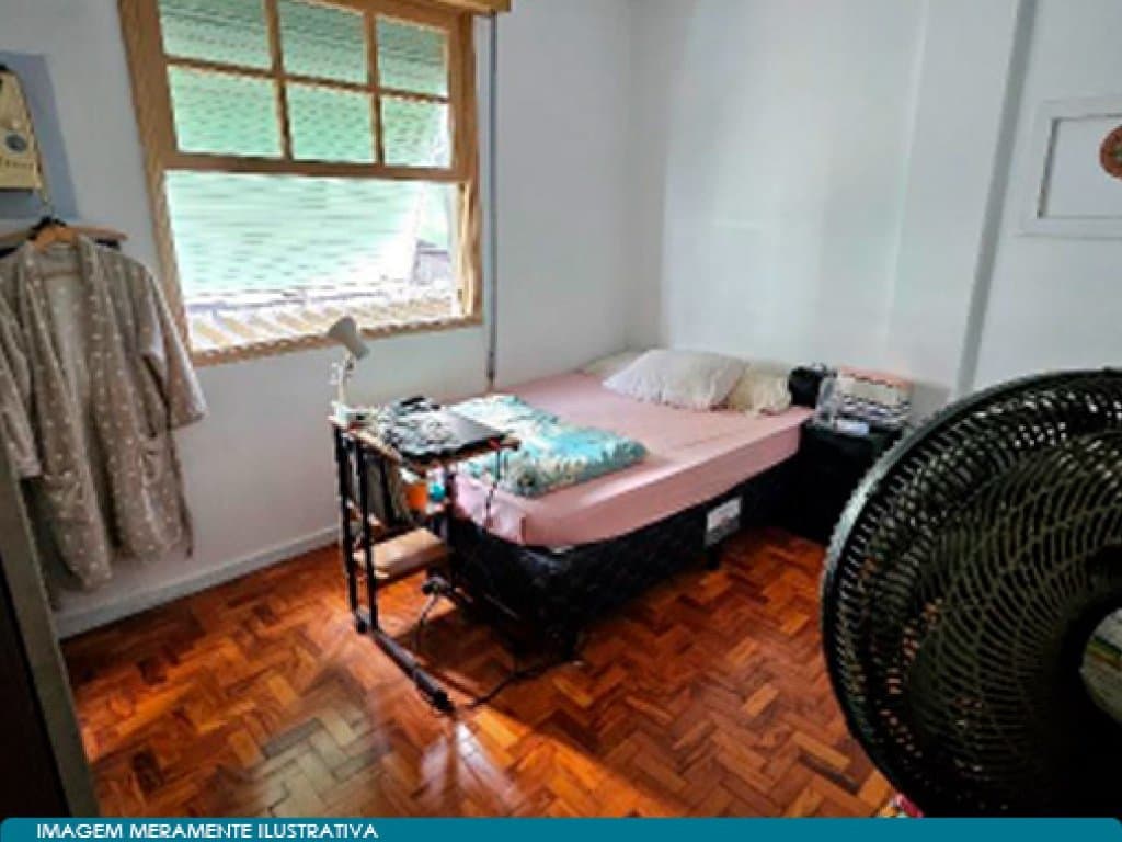 Foto 6 de 7: Apartamento em leilão em Santos - SP, bairro Pompéia — Apartamento no Litoral 93 m² (01 Vaga) - Pompéia - Santos - SP