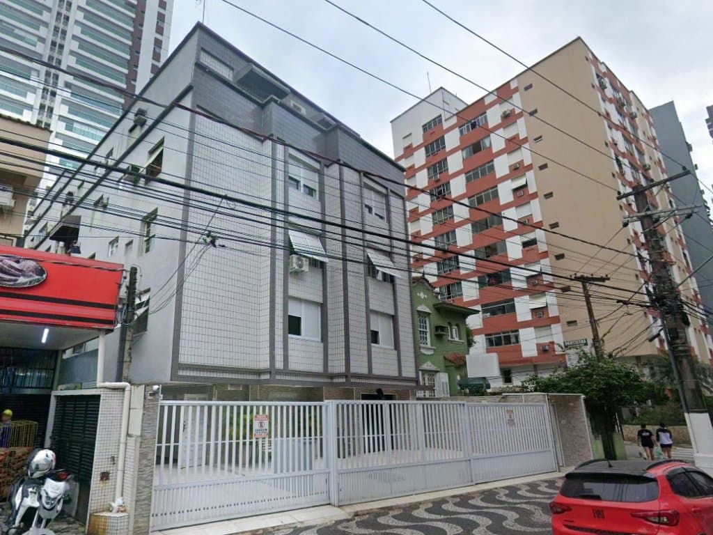 Foto 3 de 7: Apartamento em leilão em Santos - SP, bairro Pompéia — Apartamento no Litoral 93 m² (01 Vaga) - Pompéia - Santos - SP