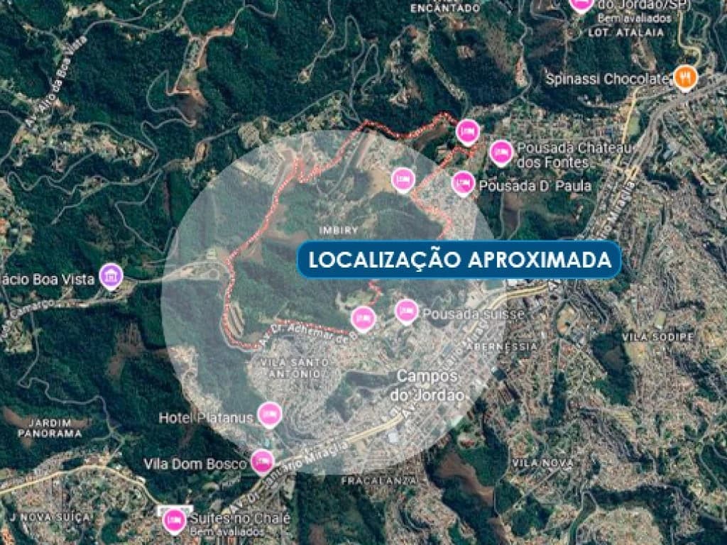 Foto 2 de 2: Terreno em leilão em Campos Do Jordão - SP — Área com 1 alq. - Imbiry-Campista - Campos do Jordão - SP