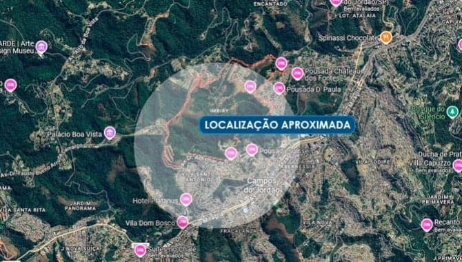 Foto 1 de 2: Terreno em leilão em Campos Do Jordão - SP — Área com 1 alq. - Imbiry-Campista - Campos do Jordão - SP