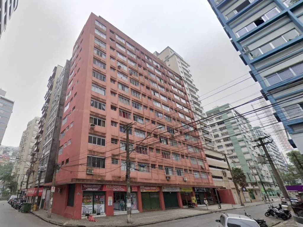 Foto 2 de 5: Apartamento em leilão em Itararé - SP — Direitos sobre Apartamento 48 m² - (Praia do Itararé) - Itararé - São Vicente - SP