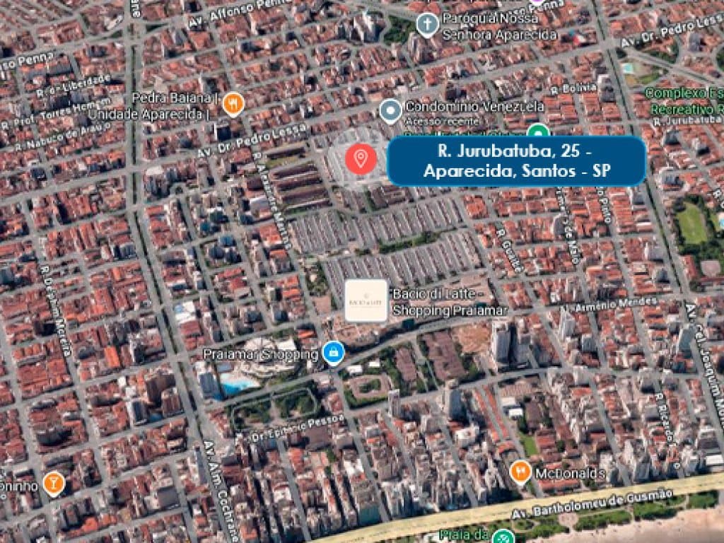 Foto 6 de 6: Apartamento em leilão em Santos - SP — Direitos sobre Apartamento 42 m² (próx. à Praia da Aparecida) - Aparecida - Santos - SP