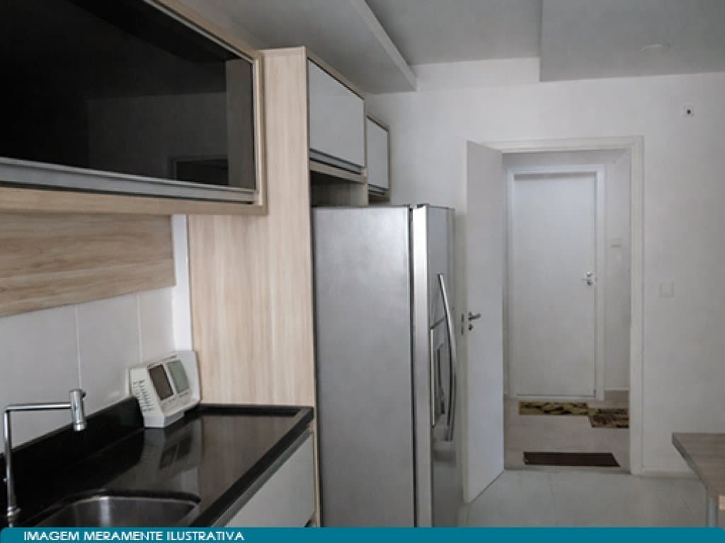 Foto 9 de 10: Apartamento em leilão em Guarujá - SP, bairro Pitangueiras — Apartamento no Litoral 121 m² (1 vaga) - Centro - Guarujá - SP