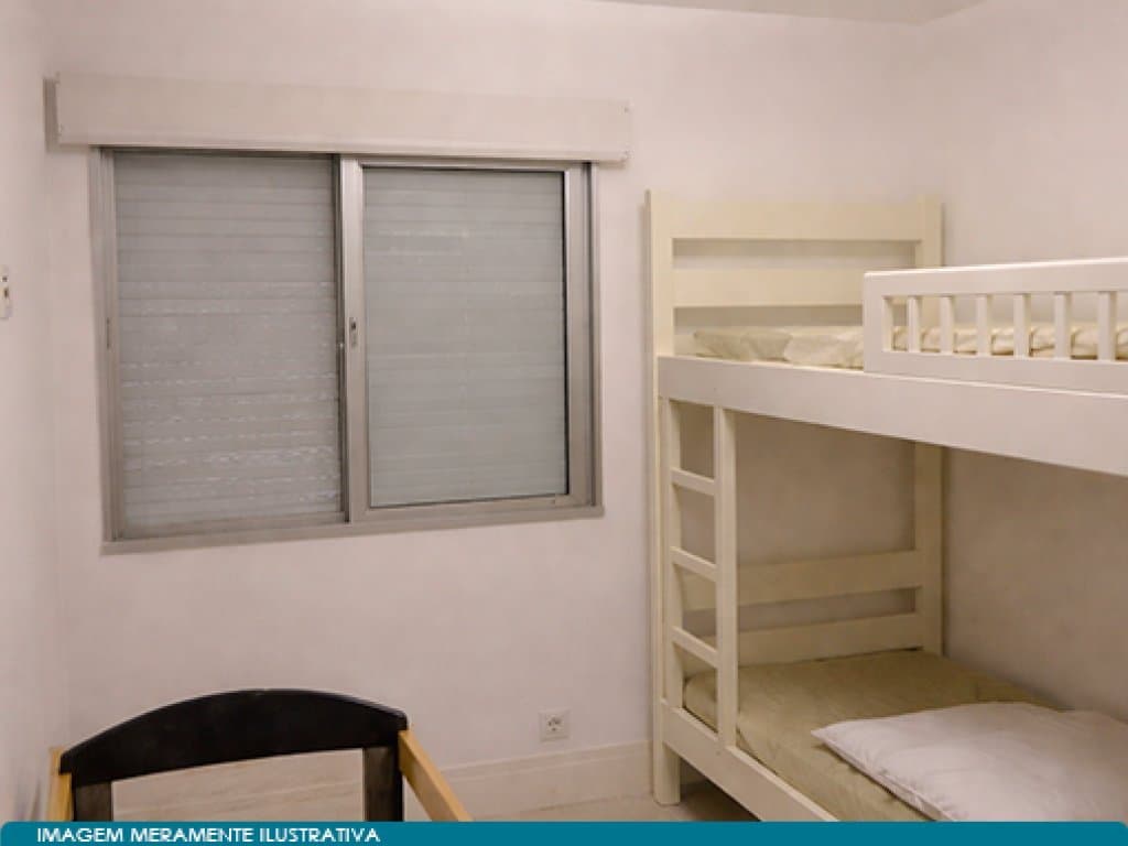 Foto 6 de 10: Apartamento em leilão em Guarujá - SP, bairro Pitangueiras — Apartamento no Litoral 121 m² (1 vaga) - Centro - Guarujá - SP