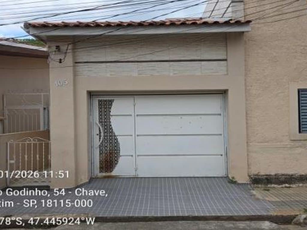 Foto 2 de 2: Casa em leilão em Votorantim - SP, bairro Chave — Casa 106 m² - Votorantim-SP - Rua Asdrubal Nascimento, 105 - Chave