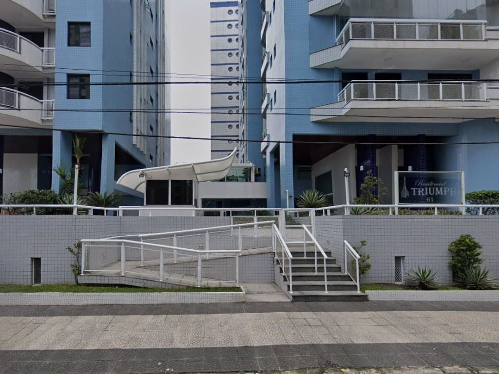 Foto 3 de 6: Apartamento em leilão em Praia Grande - SP, bairro Vila Tupi — Apartamento 110 m² (01 vaga) - Praia Vila Tupi - Praia Grande - SP