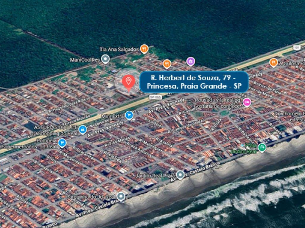 Foto 4 de 4: Apartamento em leilão em Praia Grande - SP, bairro Princesa — Direitos sobre Apartamento no Litoral 46 m² - Princesa - Praia Grande - SP