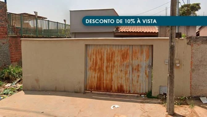 Foto 1 de 3: Casa em leilão em Guapó - GO — Casa 81 m² - Loteamento Cidalina - Guapó - GO