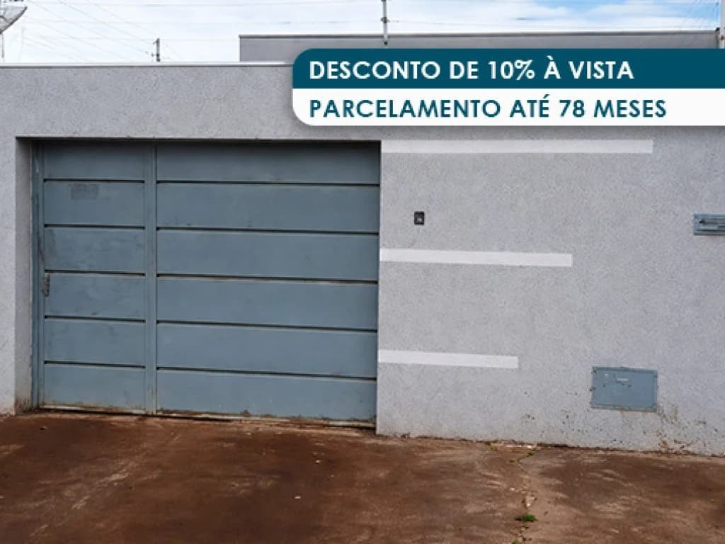 Foto 2 de 3: Casa em leilão em Anápolis - GO, bairro Santos Dumont — Casa 86 m² - Santos Dumont - Anápolis - GO