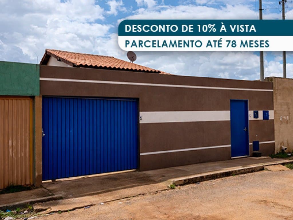 Foto 2 de 3: Casa em leilão em Padre Bernardo - GO, bairro Ouro Verde — Casa 63 m² - Ouro Verde - Padre Bernardo - GO