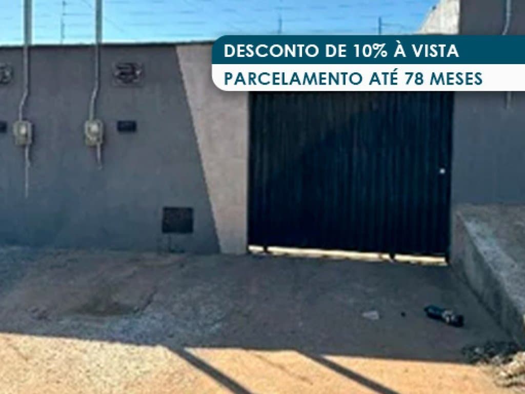 Foto 2 de 3: Casa em leilão em Planaltina - GO — Casa 82 m² - Loteamento Brasilinha Sudoeste - Planaltina - GO