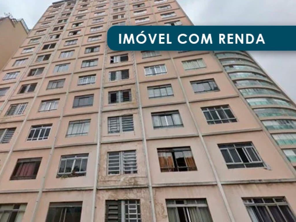 Apartamento em leilão em São Paulo - SP, bairro Santa Cecília — Apartamento 36 m² - Santa Cecília - São Paulo - SP