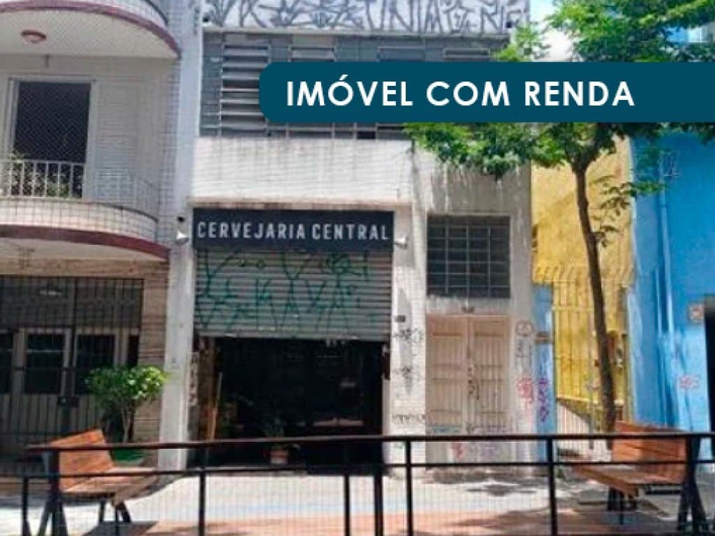 Casa em leilão em São Paulo - SP, bairro Vila Buarque — Prédio Comercial em Terreno de 193 m² - Vila Buarque - São Paulo - SP
