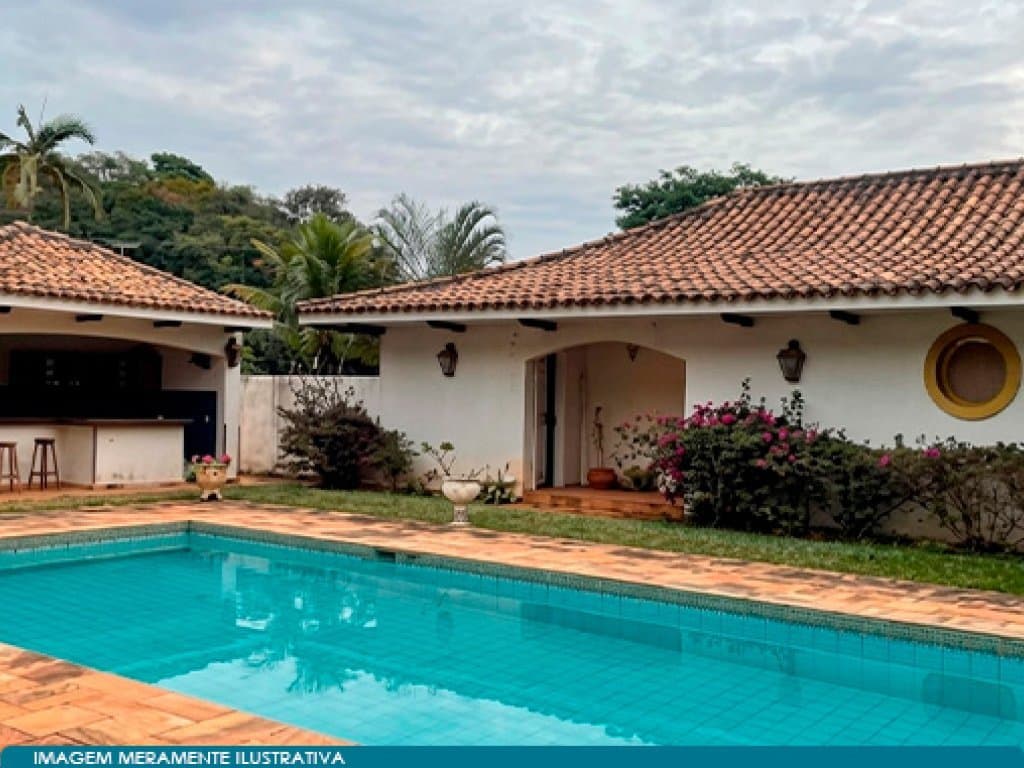 Foto 11 de 14: Casa em leilão em São Carlos - SP, bairro Parque Sabará — Casa em Condomínio com Área de 3.185 m² - Condomínio Parque Sabará - São Carlos - SP