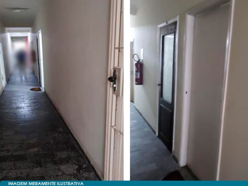 Foto 4 de 6: Comercial em leilão em São Vicente - SP, bairro Centro — Sala Comercial 17 m² (Unid. 13 - Edifício Elda) - Centro - São Vicente - SP
