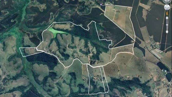 Foto 1 de 46: Area Rural em leilão em Presidente Alves - SP — Imóvel Rural com área total de 393 ha (Fazenda Conquista) - Presidente Alves - SP