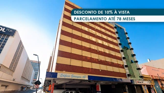 Foto 1 de 10: Vaga de Garagem em leilão em Porto Alegre - RS, bairro Centro Histórico — Domínio Útil das Vagas de Estacionamento (Edifício Garagem Alfa) - Centro Histórico - Porto Alegre - RS