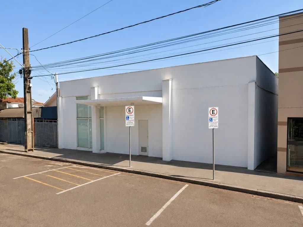 Foto 3 de 5: Comercial em leilão em Sertaneja - PR, bairro Centro — Prédio Comercial 456 m² - Centro - Sertaneja - PR