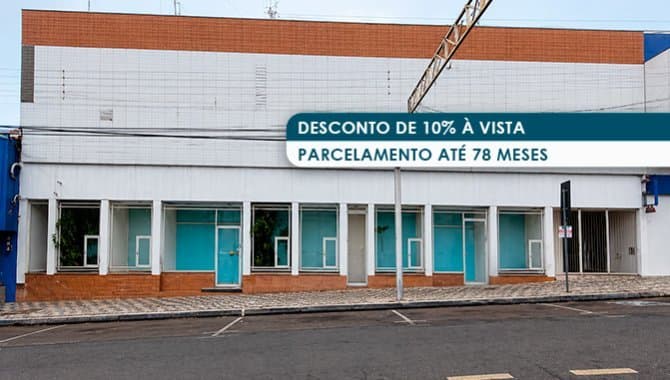 Foto 1 de 5: Comercial em leilão em Osvaldo Cruz - SP, bairro Centro — Prédio Comercial 891 m² - Centro - Osvaldo Cruz - SP