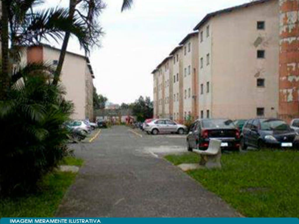 Foto 2 de 10: Apartamento em leilão em Praia Grande - SP, bairro Princesa — Direitos sobre Apartamento no Litoral 46 m² - Princesa - Praia Grande - SP