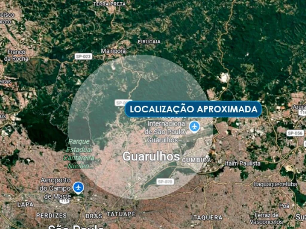 Terreno em leilão em Guarulhos - SP, bairro Chácara Recanto Aracy — Parte Ideal sobre Terreno 1.427 m² - Chácara Recanto Aracy - Guarulhos-SP