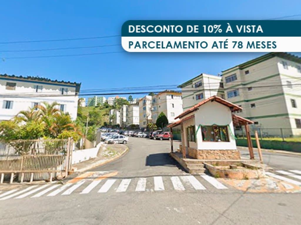 Apartamento em leilão em Cotia - SP, bairro Jardim Rio das Pedras — Apartamento 55 m² - Jardim Rio das Pedras - Cotia - SP