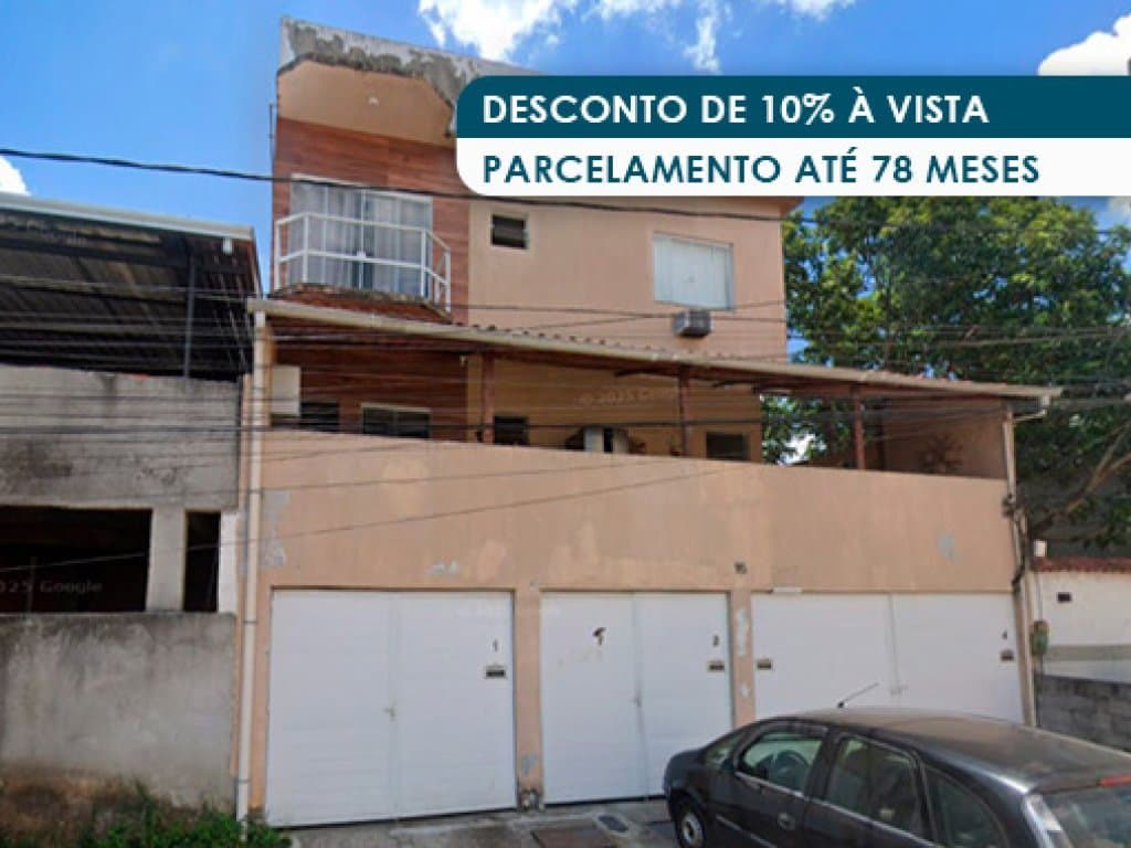 Casa em leilão em Queimados - RJ, bairro Fanchem — Casa 72 m² - Vila Camarim - Queimados - RJ
