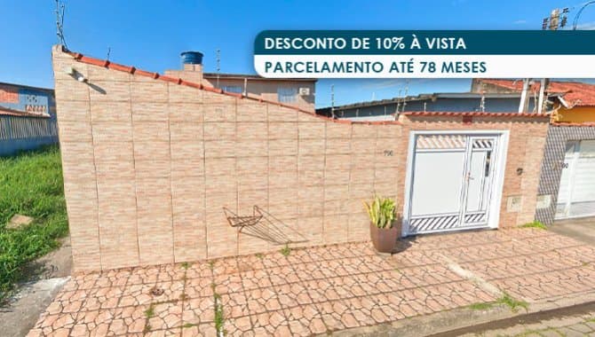 Foto 1 de 3: Casa em leilão em Itanhaém - SP, bairro Vila Suarão — Casa 74 m² - Vila Suarão - Itanhaém - SP