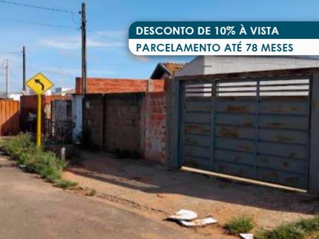 Casa em leilão em Bauru - SP, bairro Vila Eurico Gaspar — Casa 67 m² - Vila Eurico Gaspar - Bauru - SP