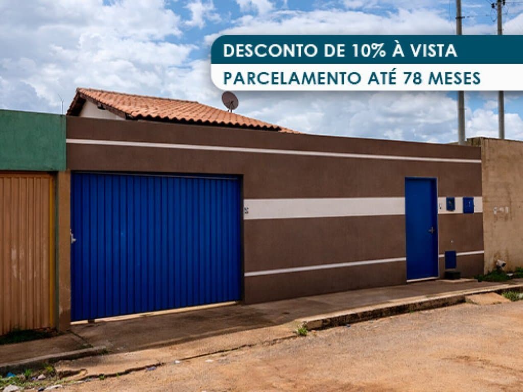 Foto 2 de 3: Casa em leilão em Padre Bernardo - GO, bairro Ouro Verde — Casa 63 m² - Ouro Verde - Padre Bernardo - GO