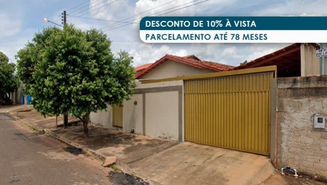 Foto 1 de 3: Casa em leilão em Caldas Novas - GO, bairro Setor Serrinha — Casa 167 m² - Setor Serrinha - Caldas Novas - GO