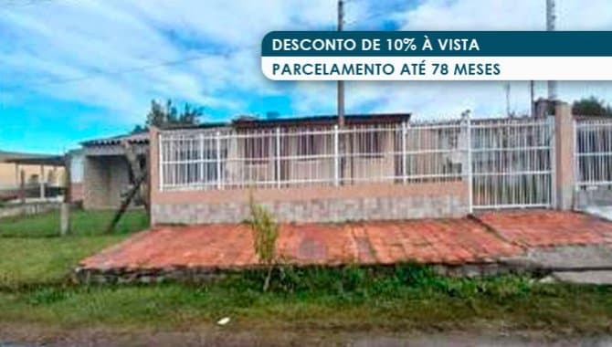Foto 1 de 3: Casa em leilão em Palmares Do Sul - RS, bairro Balneário de Quintão — Casa 57 m² - Balneário de Quintão - Palmares do Sul - RS