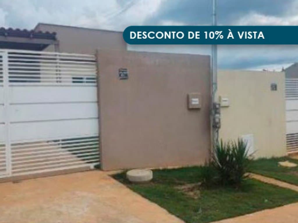 Foto 2 de 3: Casa em leilão em Águas Lindas De Goiás - GO — Casa em Condomínio 160 m² (Unid. 01) - Royal Parque - Águas Lindas de Goiás - GO