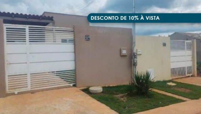 Foto 1 de 3: Casa em leilão em Águas Lindas De Goiás - GO — Casa em Condomínio 160 m² (Unid. 01) - Royal Parque - Águas Lindas de Goiás - GO