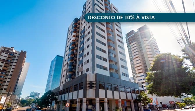 Foto 1 de 3: Apartamento em leilão em Maringá - PR, bairro Zona 01 — Apartamento 110 m² (02 Vagas) - Zona 01 - Maringá - PR