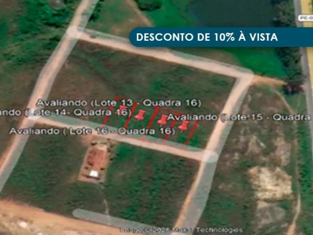 Terreno em leilão em Timbaúba - PE — Terreno 1.440 m² - Loteamento Araruna II - Timbaúba - PE