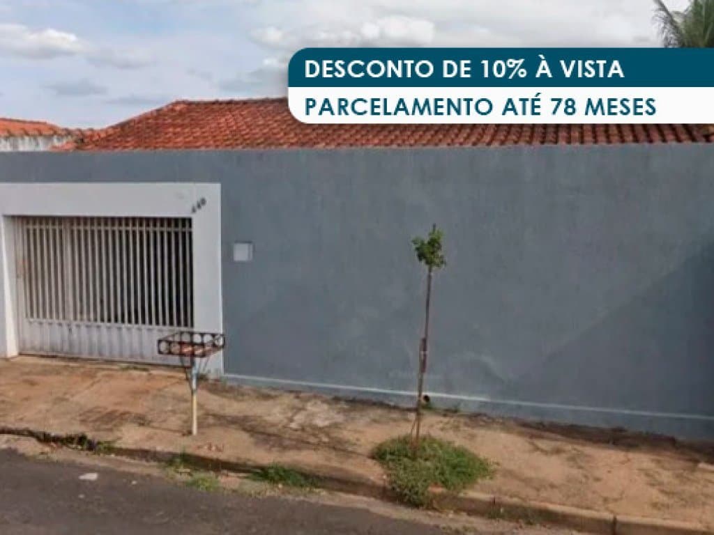 Casa em leilão em Araçatuba - SP, bairro Alvorada — Casa 157 m² - Jardim Alvorada - Araçatuba - SP