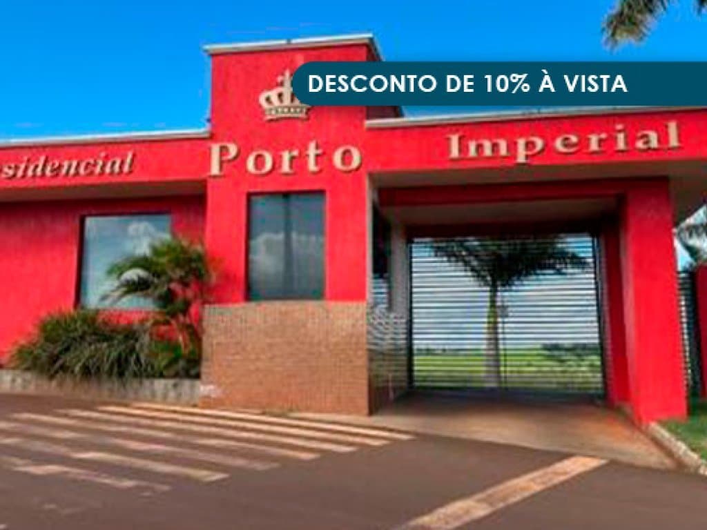 Terreno em leilão em Cornélio Procópio - PR — Terreno em Condomínio 385 m² - Residencial Porto Imperial - Cornélio Procópio - PR