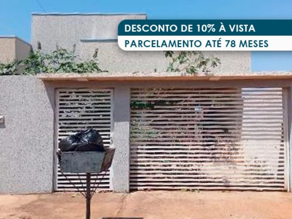 Foto 2 de 3: Casa em leilão em Caldas Novas - GO, bairro Setor Aeroporto — Casa 80 m² - Setor Aeroporto - Caldas Novas - GO