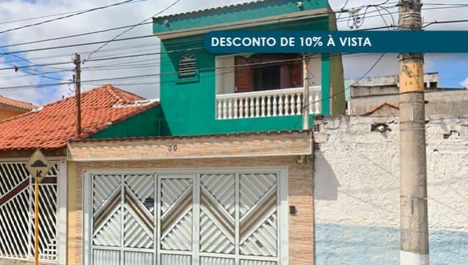Foto 1 de 3: Casa em leilão em Diadema - SP, bairro Piraporinha — Casa 208 m² - Piraporinha - Diadema - SP