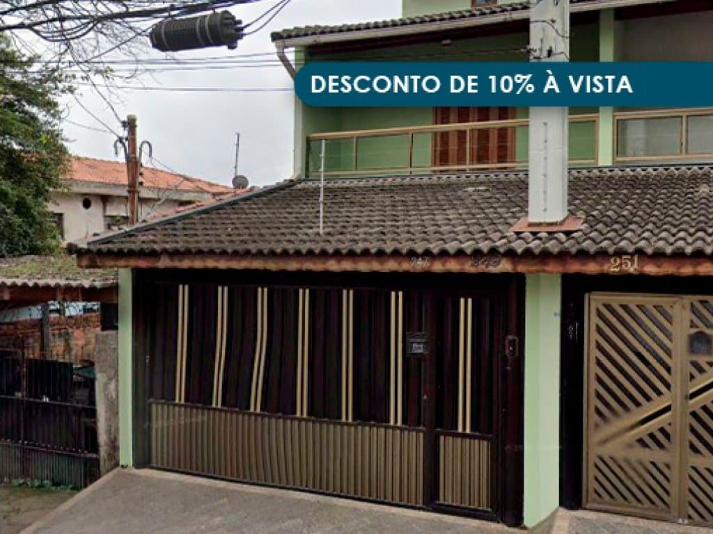 Foto 1 de 3: Casa em leilão em Santo André - SP, bairro Jardim Utinga — Casa 227 m² - Jardim Utinga - Santo André - SP
