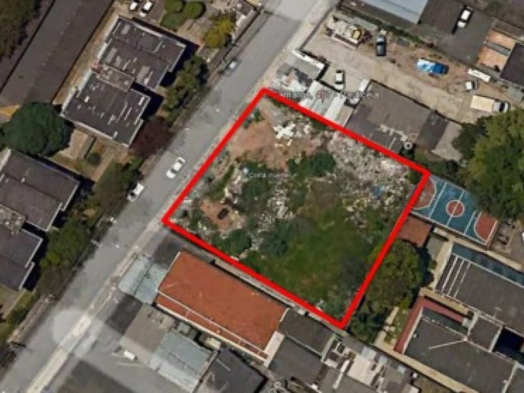 Foto 1 de 6: Terreno em leilão em São Bernardo Do Campo - SP, bairro Paulicéia — Terreno 989 m² - Paulicéia - São Bernardo do Campo - SP