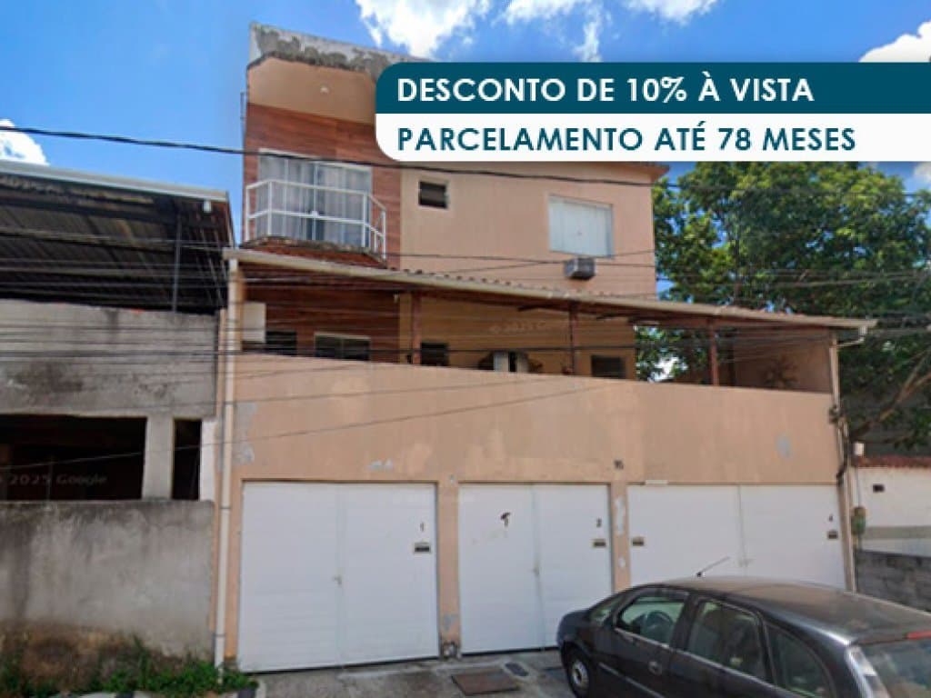 Foto 1 de 2: Casa em leilão em Queimados - RJ, bairro Vila Camarim — Casa 72 m² - Vila Camarim - Queimados - RJ