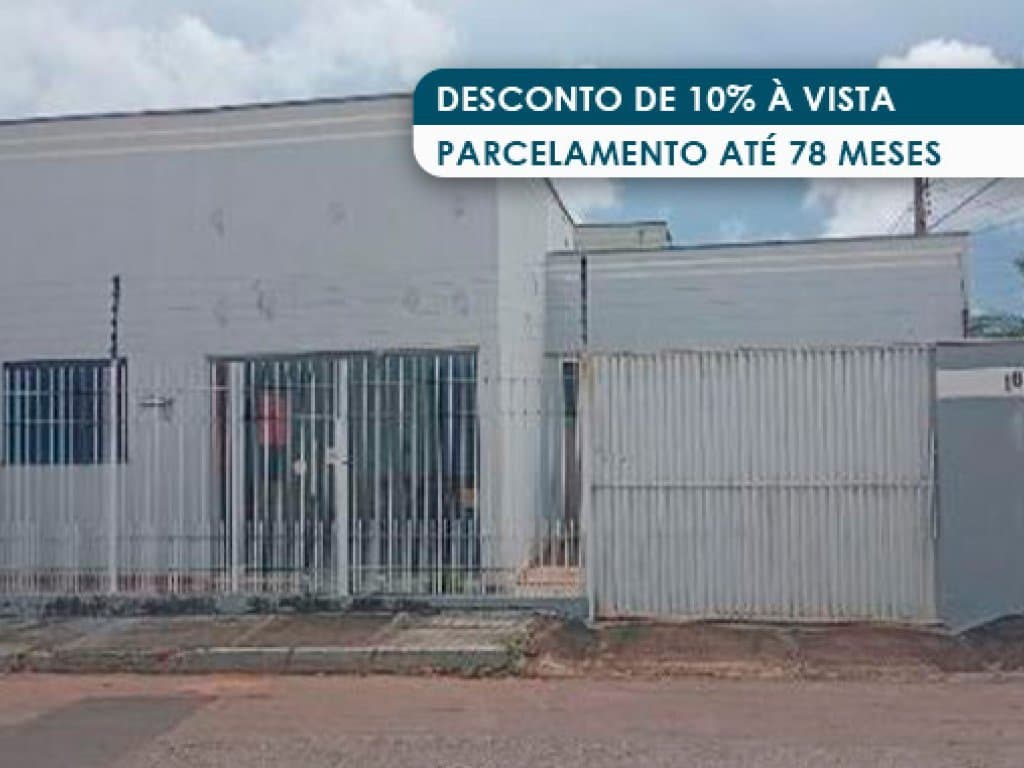 Foto 1 de 3: Casa em leilão em Rondonópolis - MT, bairro Jardim Hd — Casa 206 m² - Jardim HD - Rondonópolis - MT