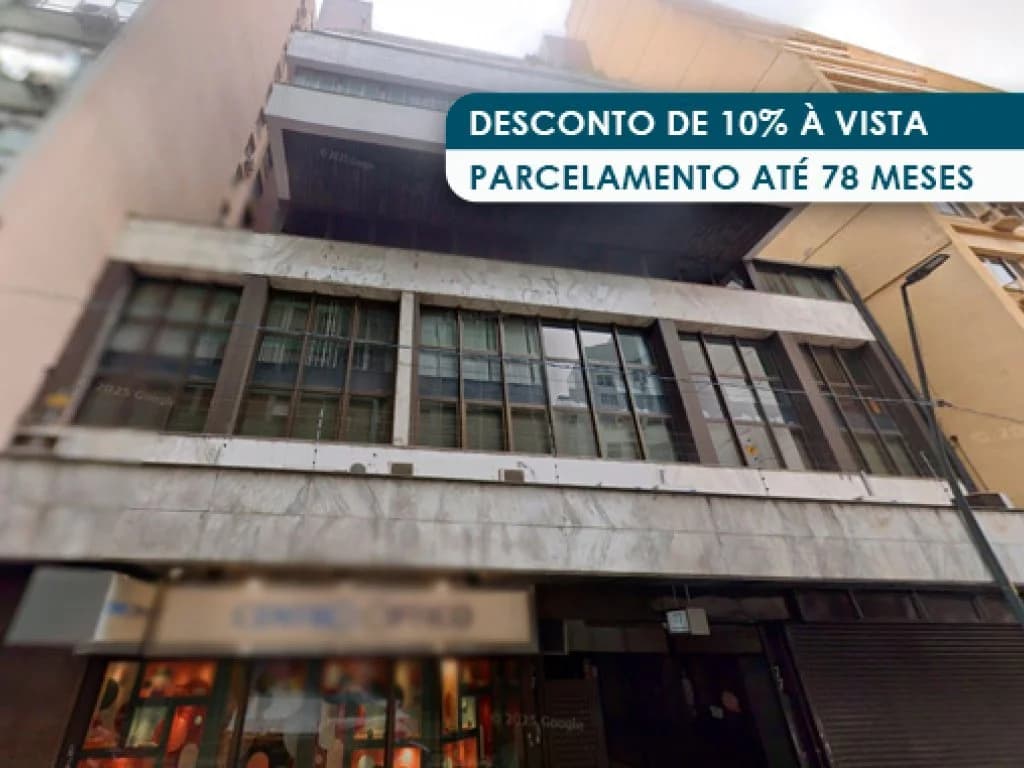 Foto 1 de 3: Comercial em leilão em Porto Alegre - RS, bairro Centro Histórico — Sala Comercial 77 m² (Conj. 1.104) - Centro Histórico - Porto Alegre - RS