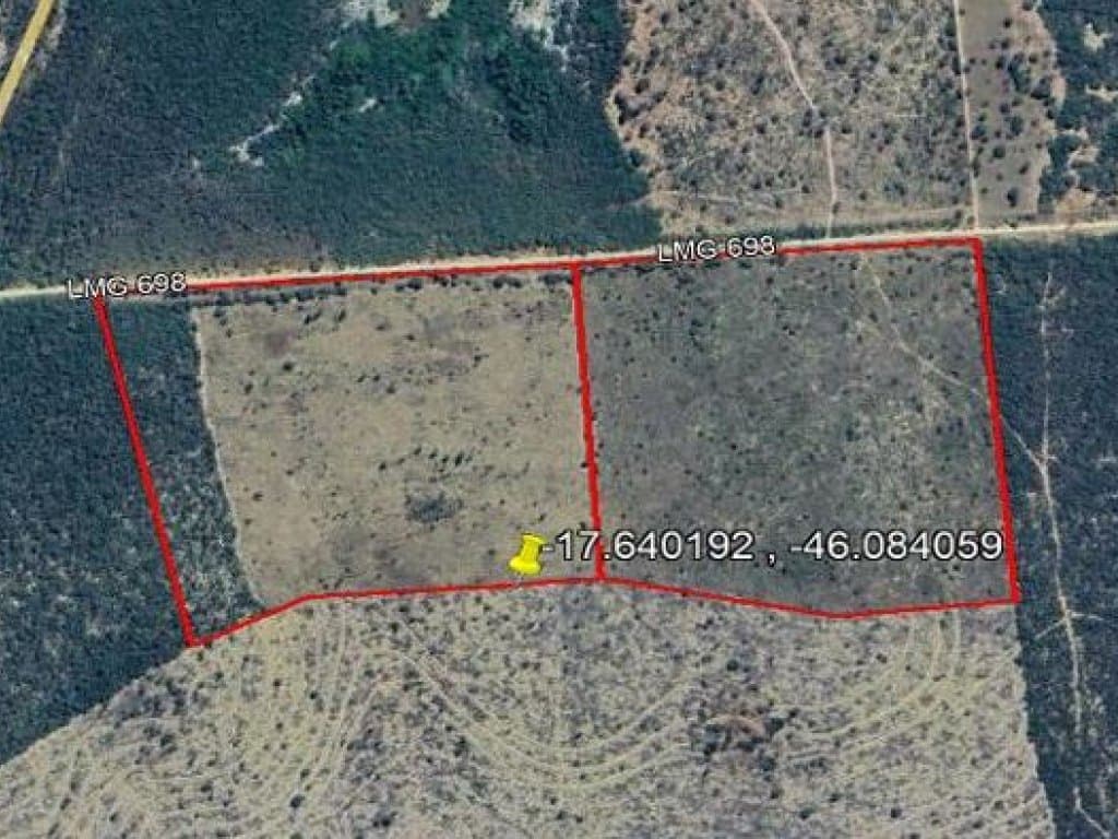 Area Rural em leilão em João Pinheiro - MG — Área Rural 46 ha - João Pinheiro-MG - Rod. LMG-698 - Fazenda Vargem Bonita - Distrito de Santa Luzia da Serra