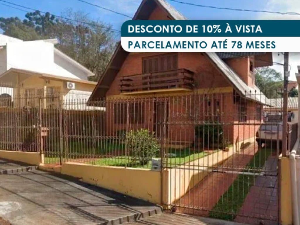 Foto 1 de 2: Casa em leilão em Erechim - RS, bairro Parque dos Imigrantes — Casa 137 m² - Parque dos Imigrantes - Erechim - RS