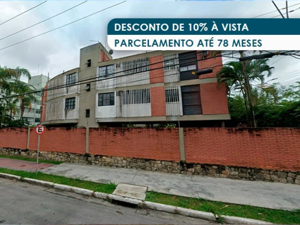Foto 1 de 2: Apartamento em leilão em Guarujá - SP, bairro Jardim Tejereba — Apartamento 107 m² (01 vaga) - Jardim Tejereba - Guarujá - SP
