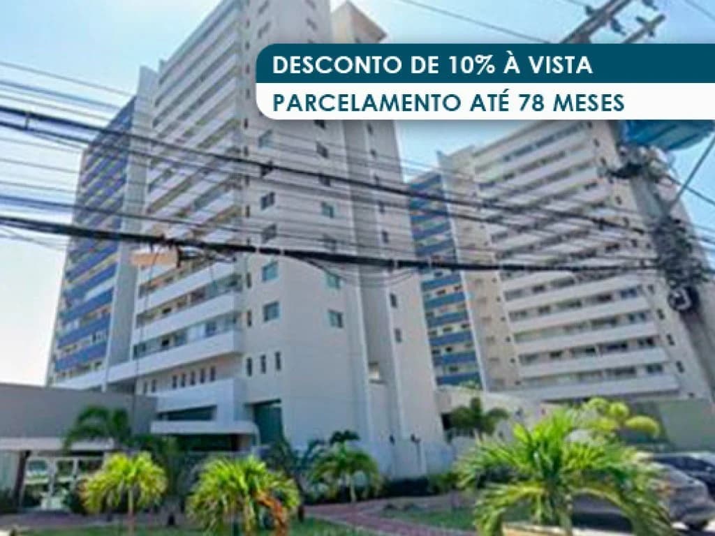 Foto 1 de 2: Apartamento em leilão em Fortaleza - CE, bairro Vicente Pinzon — Apartamento 75 m² (02 vagas) - Vicente Pinzon - Fortaleza - CE